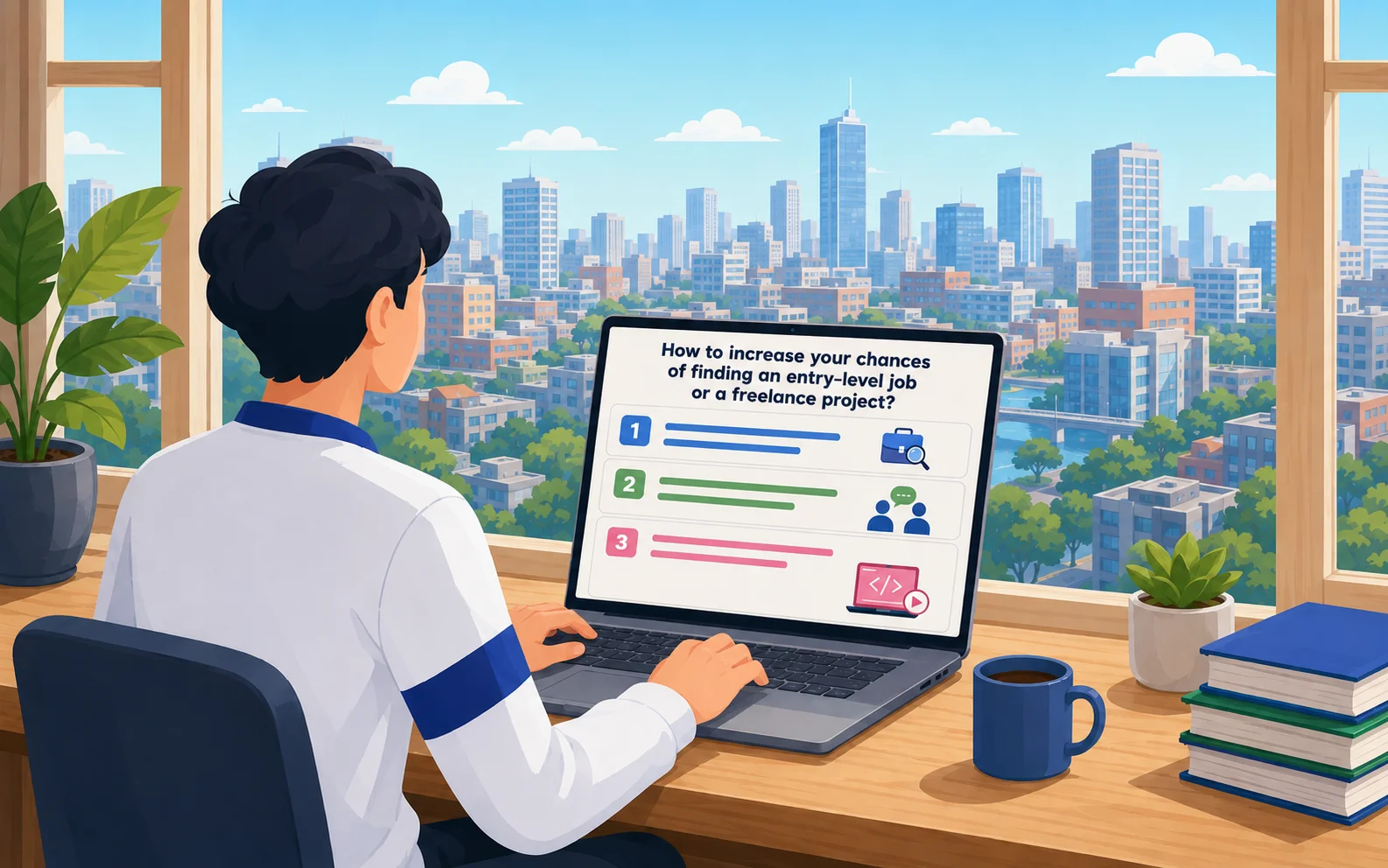 How to increase your chances of finding an entry-level job or a freelance project?